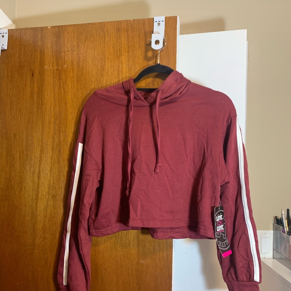 Cropped hoodie